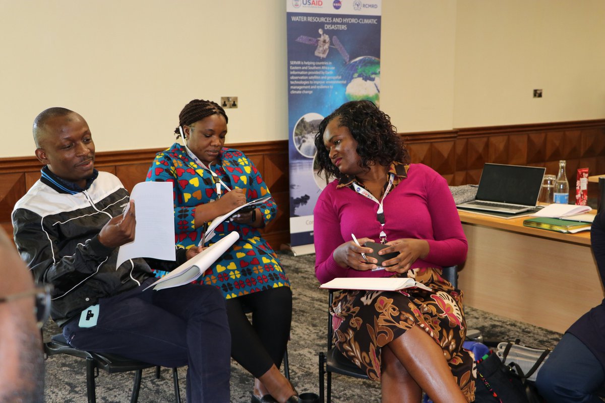 RCMRD_'s tweet photo. #GAIINSProjectLaunch #Day2 
Overview of challenges and opportunities in inclusive agricultural insurance. Sub-group Discussions:
Subgroup 1: Gender &amp;vAgriculture
Subgroup 2: Insurance Design &amp; Provision
Subgroup 3: Financial Instruments and Tools for effective implementation https://t.co/liZchraeVn