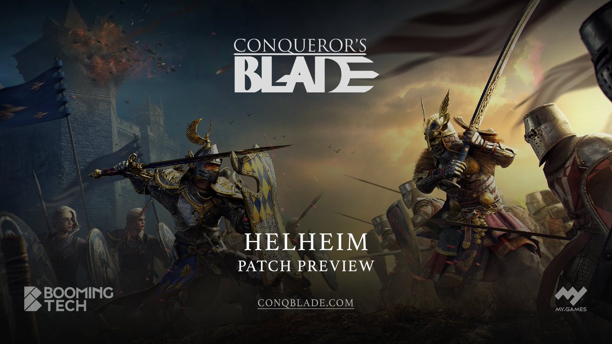 official_ConqB's tweet photo. With the launch of Helheim, you'll embark on a heroic new journey to #MasterYourFate. We checked in with the development team at Booming Tech to learn all about the new update - check the video out right here!
https://t.co/uZ0B13nQqf https://t.co/9Yl82aowNI