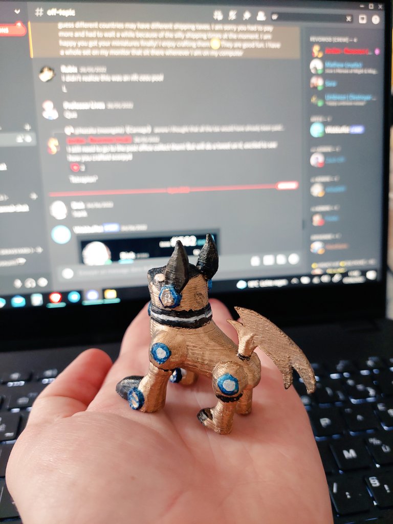 jordanietri's tweet photo. I got some handmade #revomon merch from a passionate member 💙 https://t.co/hhGkbxoXsp
