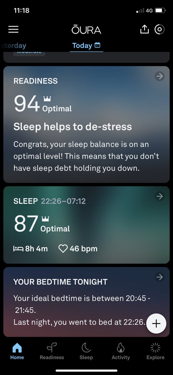 WebsterChris85's tweet photo. Oo nice to know I can fit in another coffee before I hit da limit! 8 hours of uninterrupted sleep as shown by my @ouraring yesterday and I’m feeling sooo good today 😍😍 #caffeineintake #sleepbetter #hicoffeeapp https://t.co/5R9R511IXW