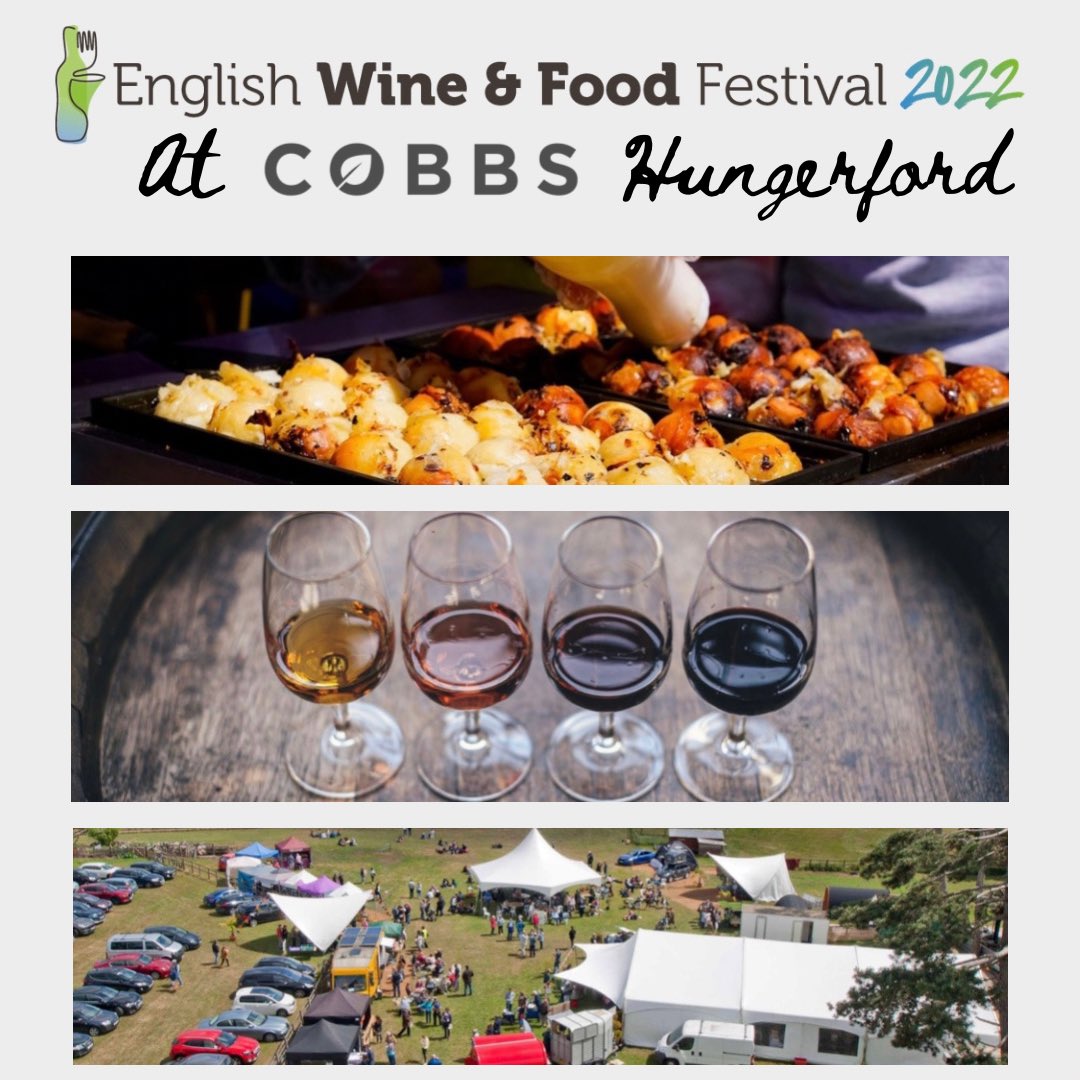 <a href="/EWFF2022/">English Wine and Food Festival 2022</a> English Wine &amp; Food Festival 2022 - 25th &amp; 26th June 🍷

This year the festival is being hosted by <a href="/CobbsFarmShop/">Cobbs Farm Shop</a> Hungerford. It looks like a really lovely day out. 

Get your tickets here ➡️ englishwineandfoodfestival.co.uk/tickets.html

#englishwine #englishwineandfoodfestival #hungerford