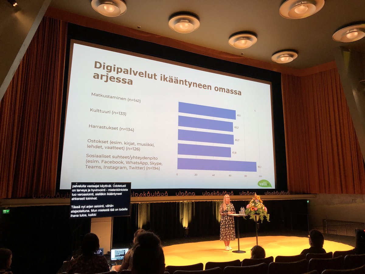 "Viimeistään nyt ikäihmiset pitäisi ryhtyä näkemään kuluttajina eikä kulueränä", sanoo @suvihilt ja siltä tosiaan näyttää kun katsoo tämän @IkateknologiaK kyselyn tuloksia. #DigiAgeTalk