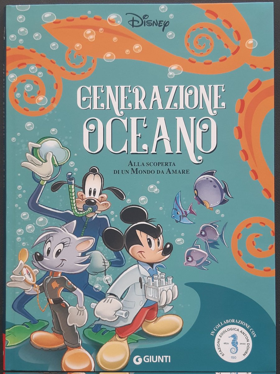 BossoLuciano's tweet photo. Alla presentazione del libro "Generazione #Oceano" presso la meravigliosa sala conferenze del Museo #DaDoM - Stazione Zoologica Anton Dohrn @SznDohrn. Questo bellissimo episodio di #Topolino, alla scoperta del #mare, è stato realizzato in collaborazione con la #Disney #Giunti 😍 https://t.co/GA7pTTw8Fw