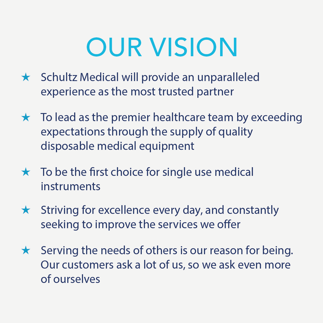 Here at <a href="/SchultzMedical/">Schultz Medical</a> we take pride in our work and the future that's ahead of us!