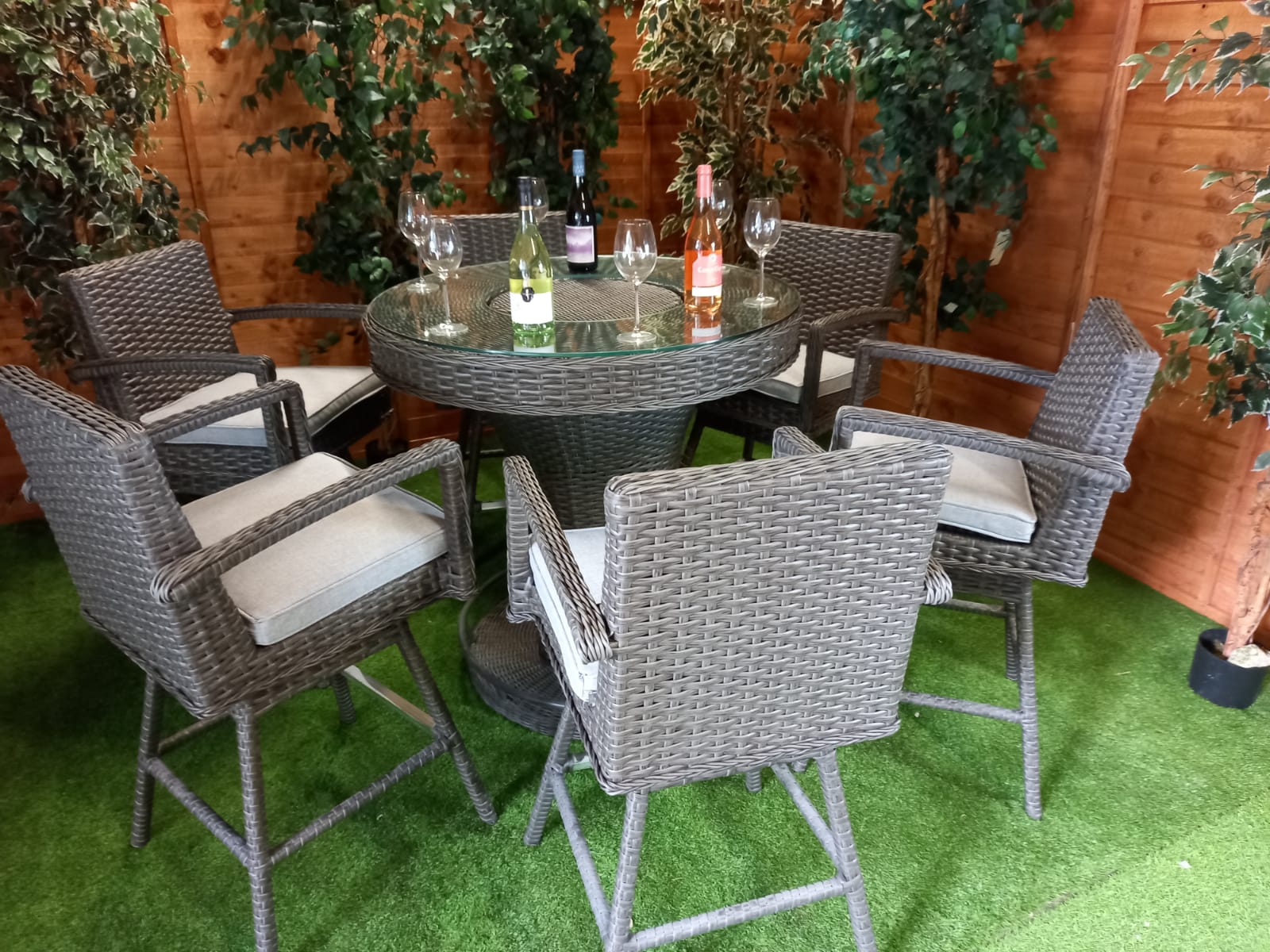 Rattangardenfurnitureltd on Twitter "🥂Our Bar Set is ideal for your