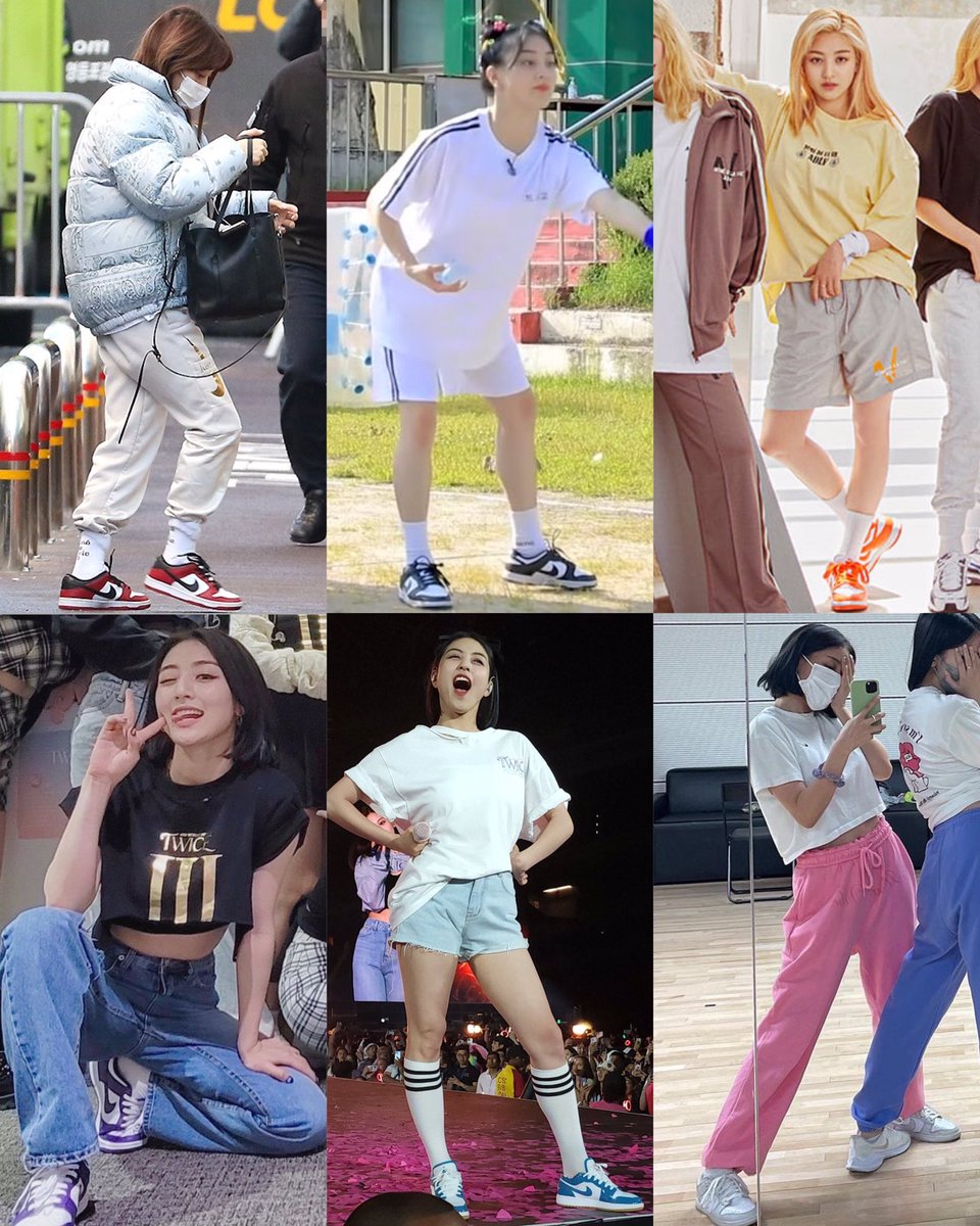 Jihyo collecting her Nike sneakers in every color