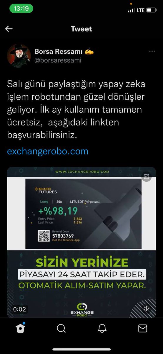 CoinSurfers's tweet photo. #humex dolandırıcılığı daha yeni yaşanmışken aynı senaryoyla çalışan, web sitesinde (https://t.co/TXo6WsWvkt) İng. ve Ukr. ofisleri olduğunu söyleyen bir firma (!) nın robot(!)unun (#exchangerobo) reklamını yapanlar,umarım o tweetleri silmek zorunda kalmazlar.Paranıza sahip çıkın https://t.co/FDSPjJCoHc
