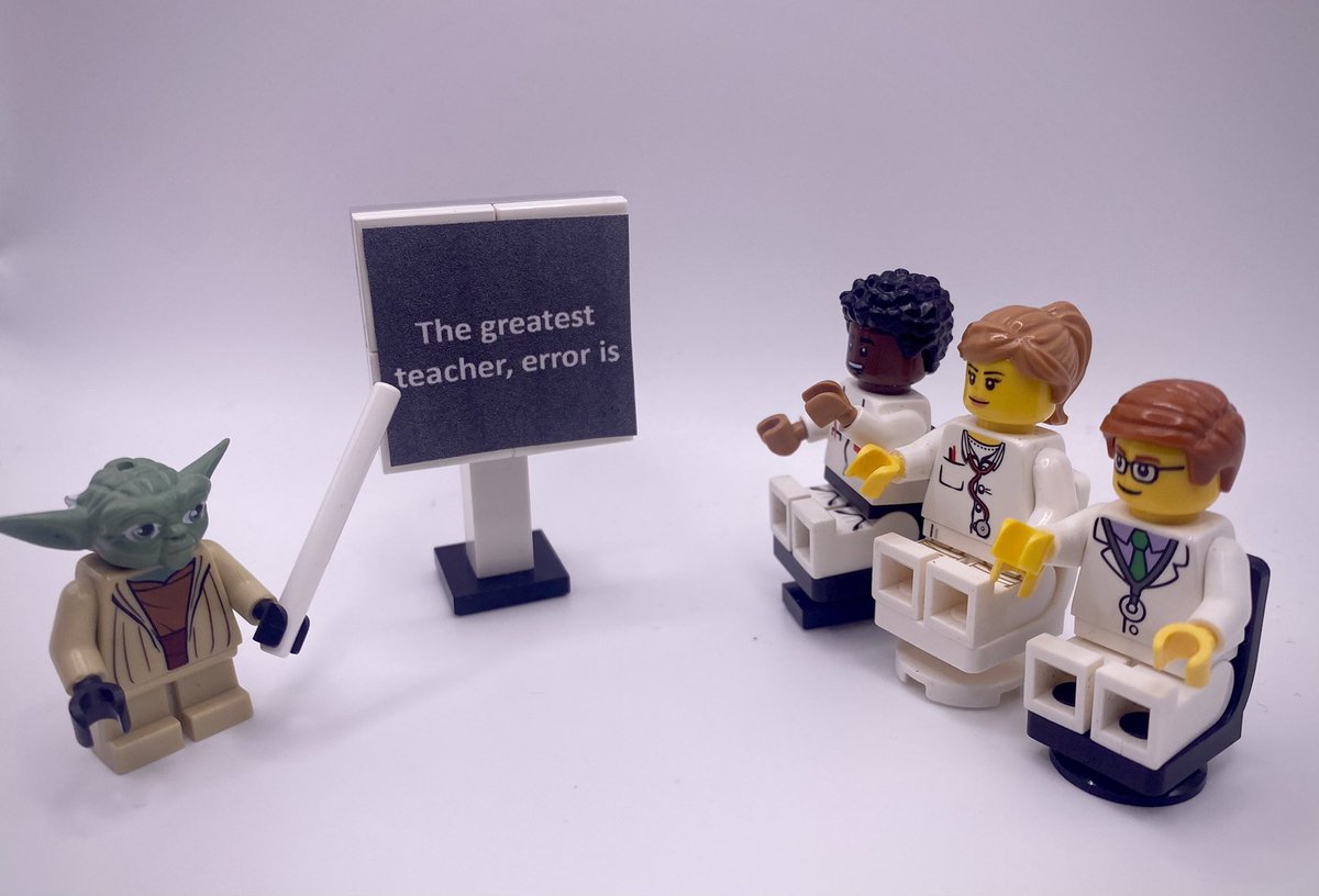 Simulation provides a safe place to learn from error. It offers conditions to understand that ‘to err is human’ and how to grow from error - is to learn.

 #SimulateLikeaJedi 

#Dialectic 

‘Learn to fail or fail to learn’
