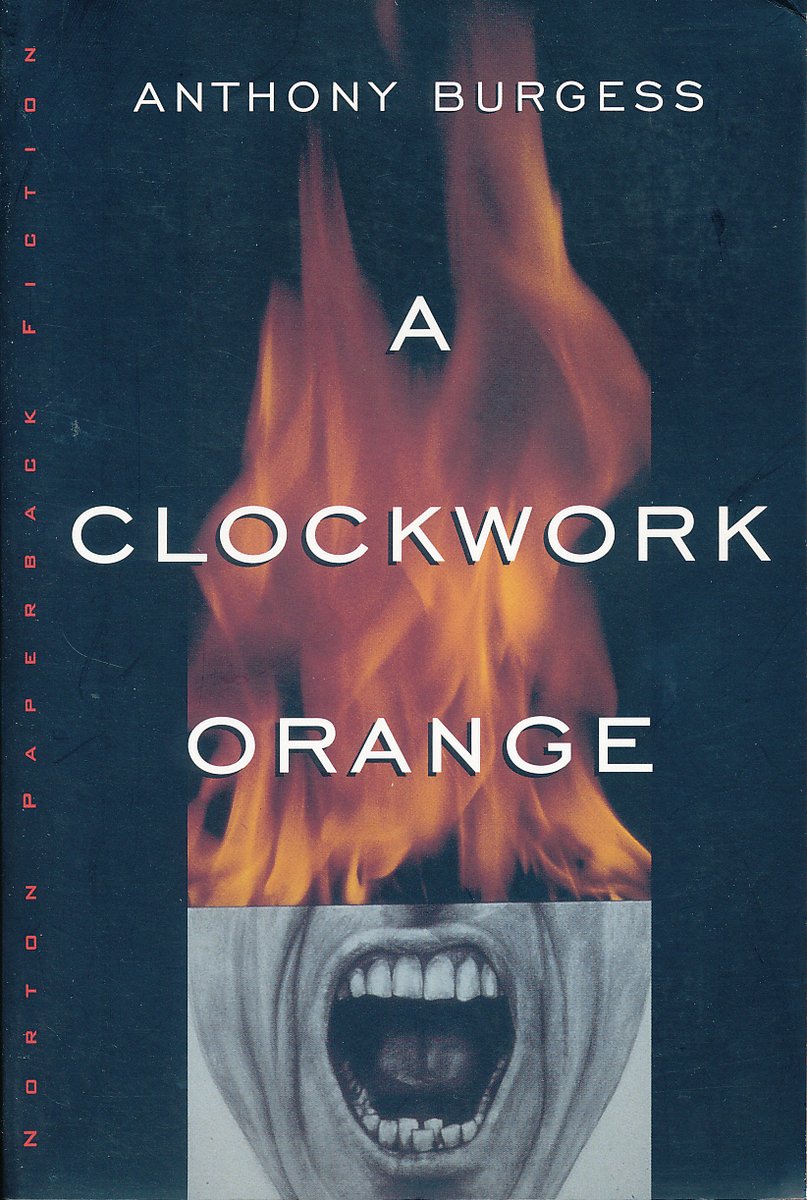 IrwellEdition's tweet photo. A selection of book covers for A Clockwork Orange by Anthony Burgess, first published 60 years ago. #anthonyburgess #clockworkorange #nadsat #droogs #kubrick #aclockworkorange https://t.co/w8qlwY6rWd