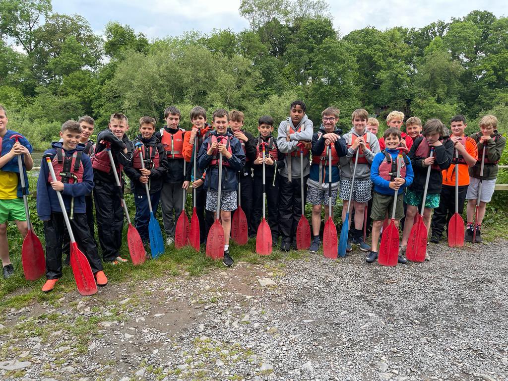 Canoeing - Year 8 in the water!!@OutdoorBeechen