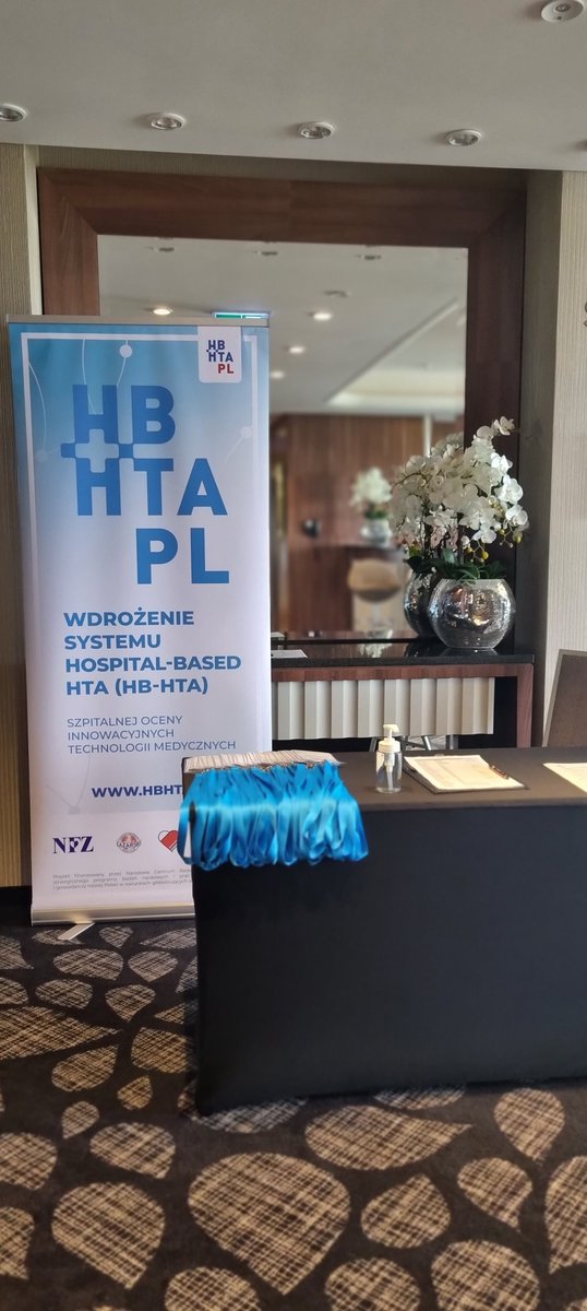 Międzynarodowa Konferencja "HB-HTA w Polsce - już jest!"  on-site w Airport Hotel Okęcie, trwa. Zapraszamy do oglądania transmisji live:
hbhta.pl/konferencja-na…
To wyjątkowe podsumowanie 3,5-letniego projektu.😊
#hbhtawpolscejużjest #konferencjanauowa #hbhta #ochronazdrowia
