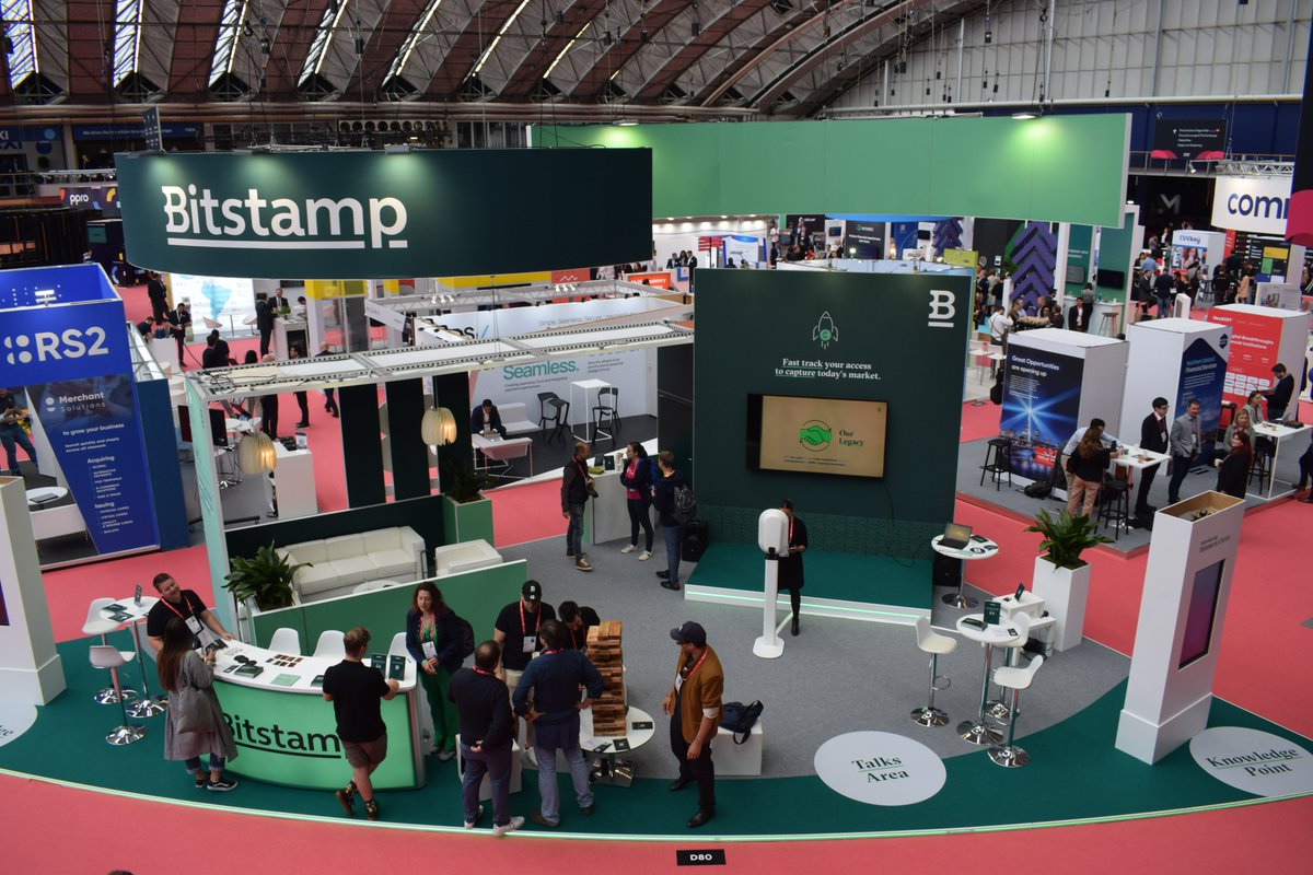 We're here! Come meet us at #Money2020, Europe's largest payments, financial services and #fintech conference. 

If you are at the event, come by the Bitstamp booth (D80) and meet our awesome team! 😃

<a href="/money2020/">Money20/20</a>