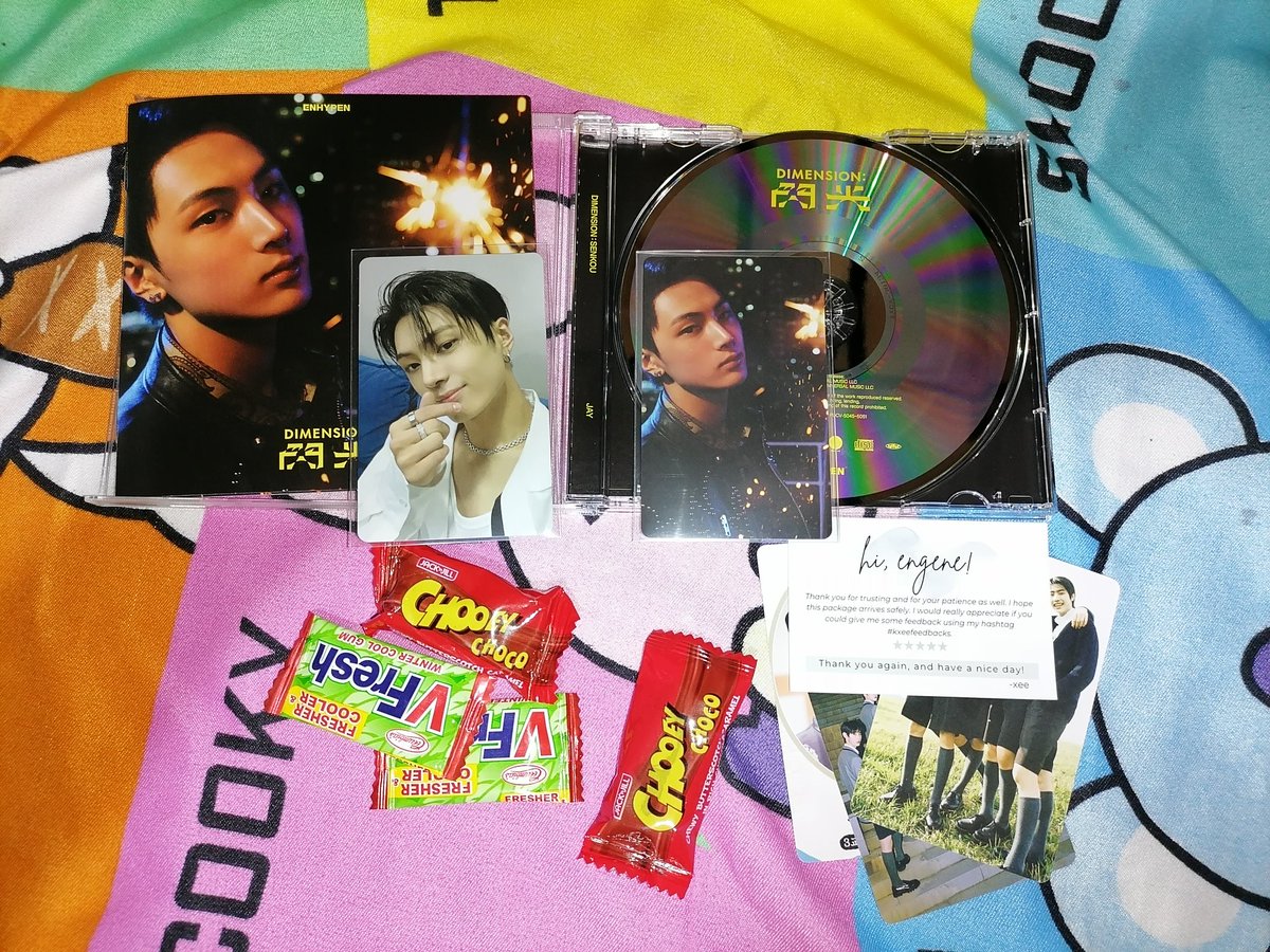 Hoonbie_3321's tweet photo. ๐๏ธ#Hoonbie_Mails
Thank you so much @kbynsll for the Senkou pobs and solo jackets of Jay. Very fast shipping, and also gives regular updates and replies super fast. Until next time po! thank you so much po sa freebies poโบ๏ธ it arrived safely ๐ค
#kxeefeedbacks https://t.co/5IVUDtMqZa