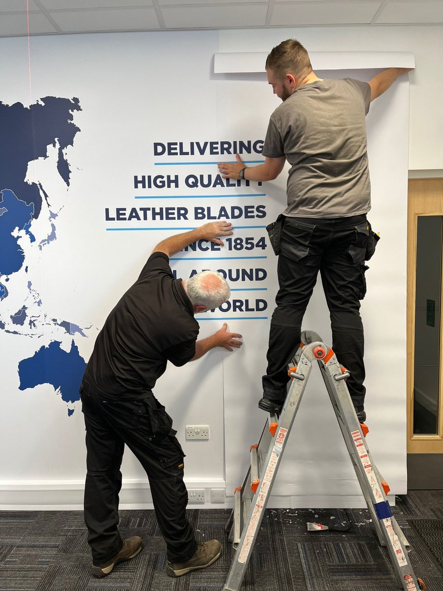 HardyLtdUK's tweet photo. New wall art installation at our office today! Looks amazing 🙌 https://t.co/5kT1HDIL5s