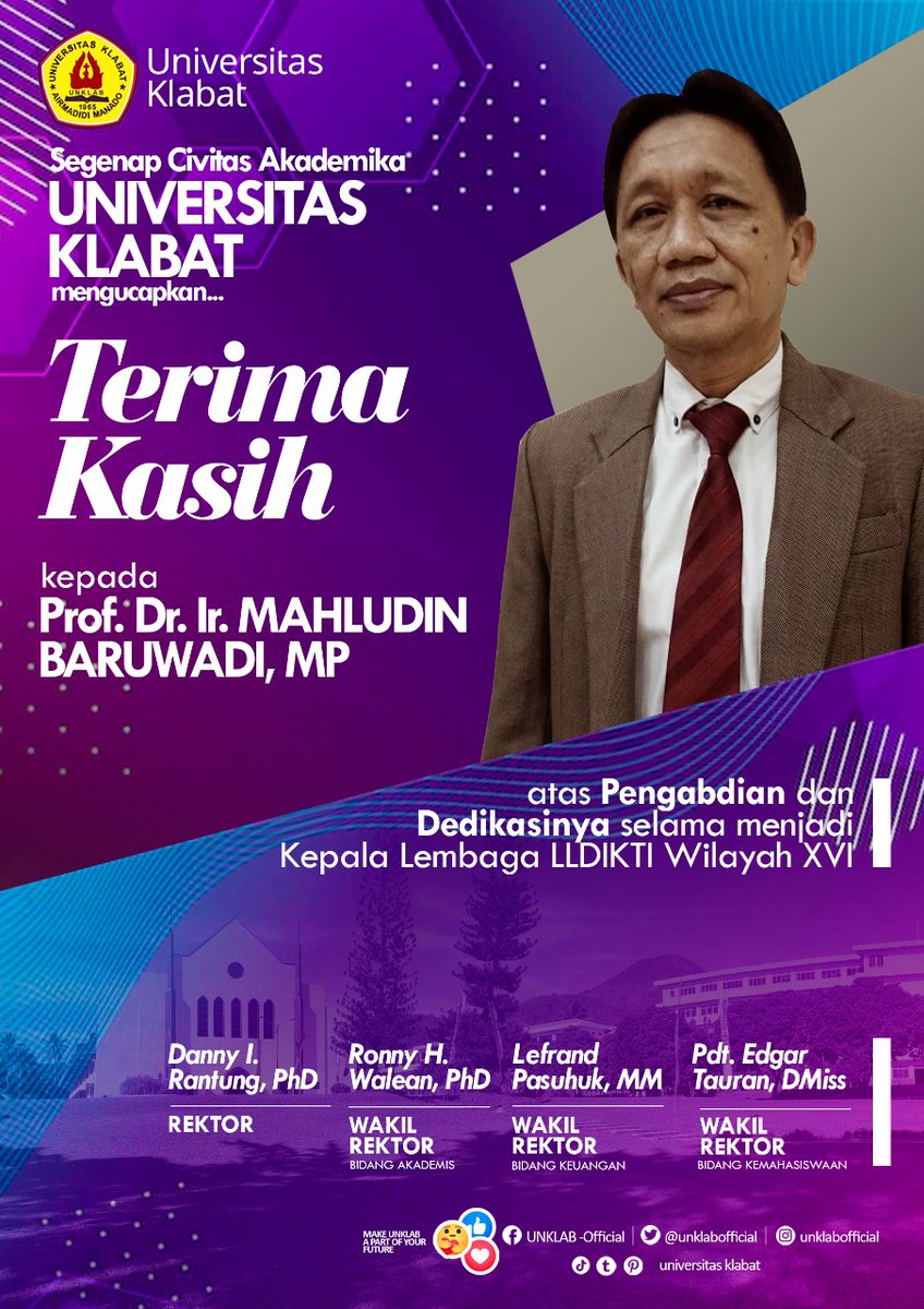 UNIVERSITAS KLABAT tweet media