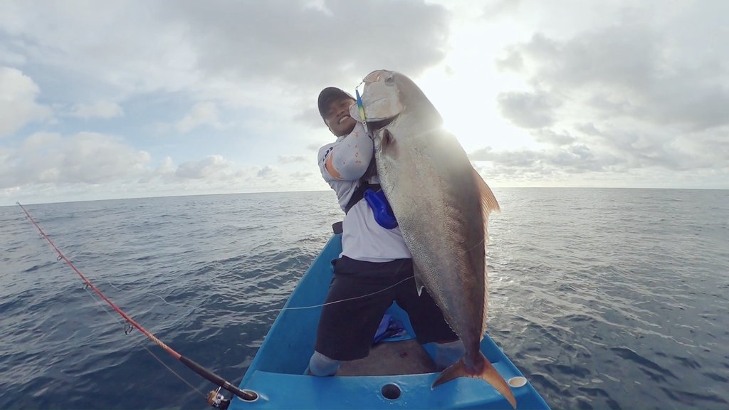 CilacapKayak's tweet photo. My Big AMBERJACK

#AMBERJACK
#MONSTERAMBERJACK 
#jigging
#saltwatergame https://t.co/mtAajYkF7u