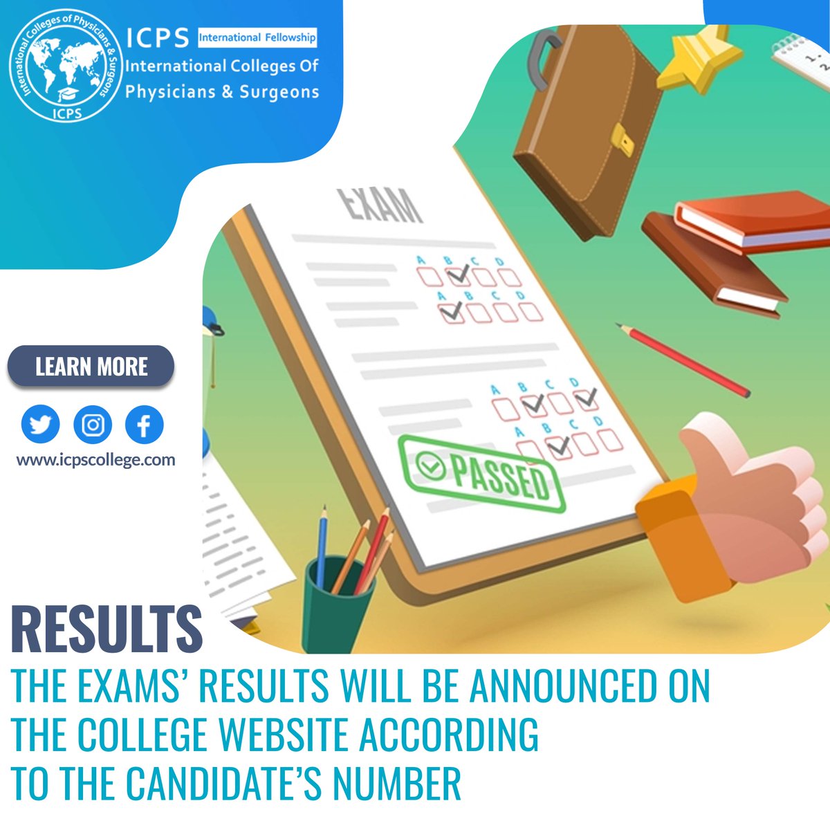 📣For all candidates who want to take the exams 📣
Here are the eligibility requirements to apply👆

#ICPS #colleges #degrees #trainees #physicians #surgeons #clinicians #clinicaltraining #academic #certification #Biotechnology #MedicalPhysics #Medicalspecialties #Surgical