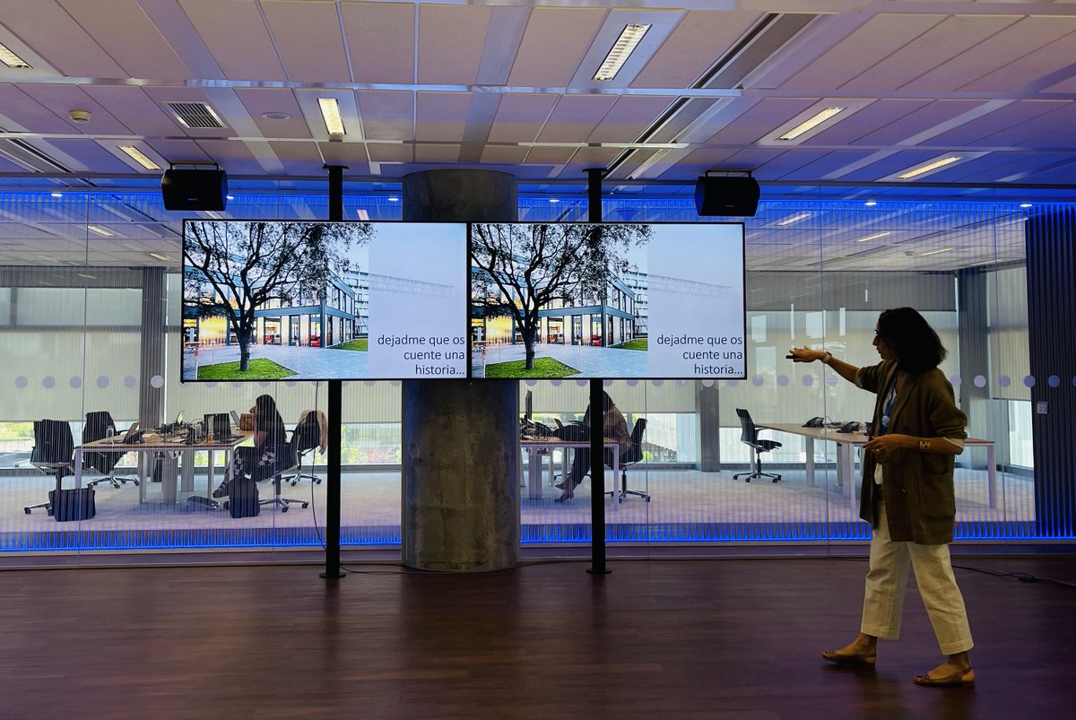 .<a href="/luciacrespo7/">Lucia Crespo</a> habla de "Power of Connections"proyecto formativo de <a href="/Telefonica/">Telefónica</a> que hace posible la participación de empleados de países y continentes diferentes, con formación a distancia y presencial gracias a los espacios híbridos del nuevo #Universitas #TransFormacionEmpresas