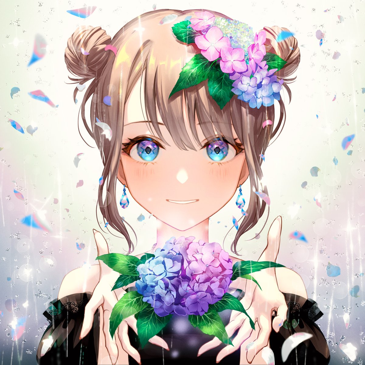 ChampiNft's tweet photo. #BBF No.9 【Hydrangea】
この季節にピッタリのアジサイちゃんを追加いたしました！

List：6/8(Wed) 22:00(JST) / 09:00(UTC)
Offer：リスト30分前まで
※0.3ETH以上のオファーがあった場合即売いたします。
※同額複数の場合抽選になります。

↓リンクはスレッドに追加します‼️✨ https://t.co/K97sEOFaS8