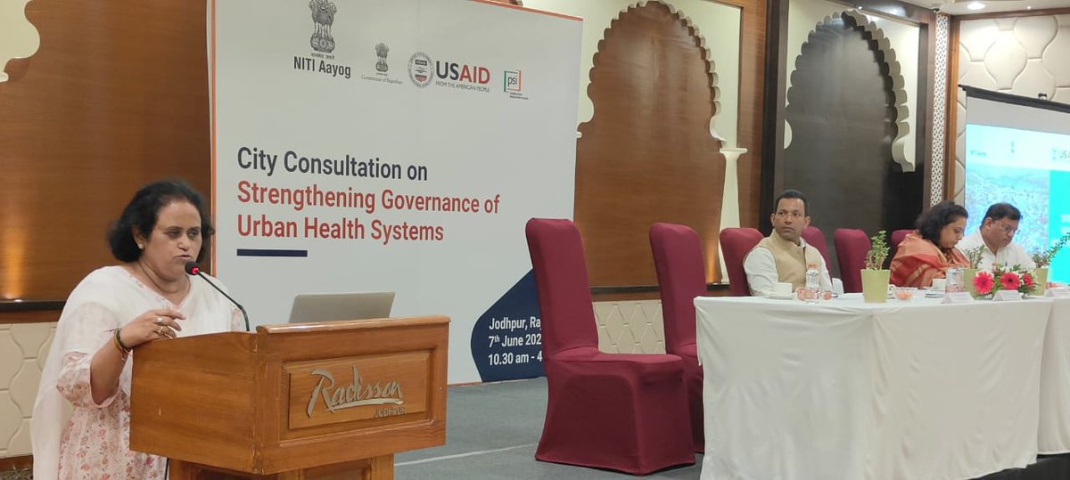 USAID_Samagra's tweet photo. @VanitaSethBJP Mayor @NNJSouth mentioned that #COVID19 reminded everyone the need to improve hospital infrastructure, geriatric care services &amp; address HR paucity. She said that the city needs more service points - dispensaries, clinics - at the local level to serve citizens. https://t.co/JjMJ2zOy7J