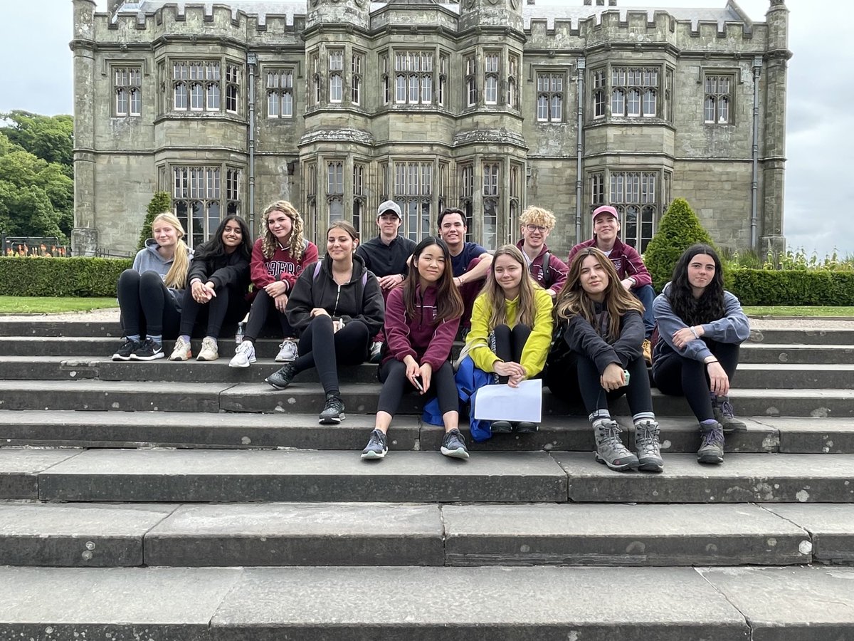 BromsBiology's tweet photo. IB1 ESS Students enjoying Margam park, South Wales on their field course. https://t.co/ZQ2h4RTd20