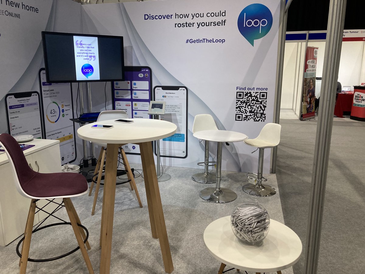 RLDatixUKI's tweet photo. We are having a great time at #RCNCongress showing the possibilities of Loop. Donโt forget to stop by and get a first hand demo from our team. #AllocateLoop @RLDatix https://t.co/sOKvjQeKew