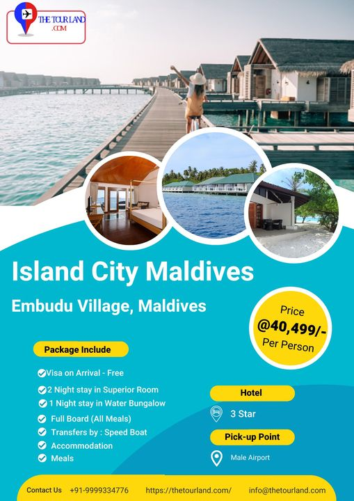 TheTourLand's tweet photo. Book MALDIVES tour in INR 40,499/- Per Person 
Embudu Village
#thetourland #maldives #travel #maldivesislands #visitmaldives #beach #maldivesresorts #travelphotography #nature #travelgram #ocean #maldiveslovers #paradise #sea #vacation #sunset #love #maldivesisland https://t.co/pg6GhZ5seF