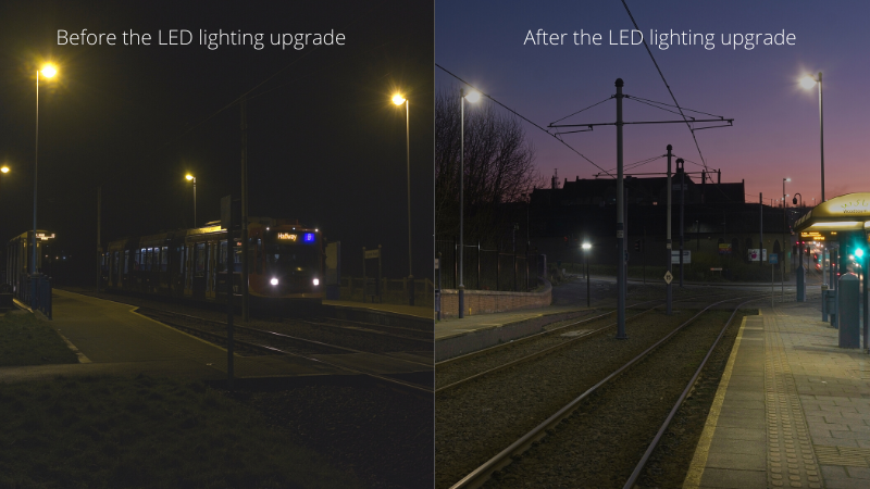 A1lightingmag's tweet photo. Philips LED solution illuminates the Sheffield Tramline with energy efficient lighting. Find out more ➡️ https://t.co/VHrjC7EU91 #lighting #lightingnews #Philips #LED #solution #upgrade #illuminates #Sheffield #Tramline #energy #efficient #Signify https://t.co/7ESMbKgKRC
