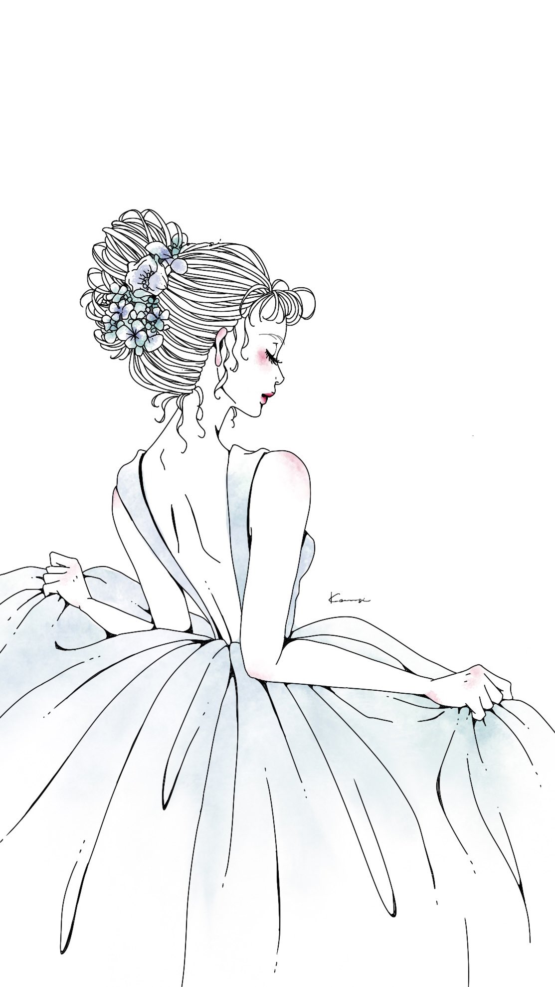 ドレスイラスト Twitter Search Twitter
