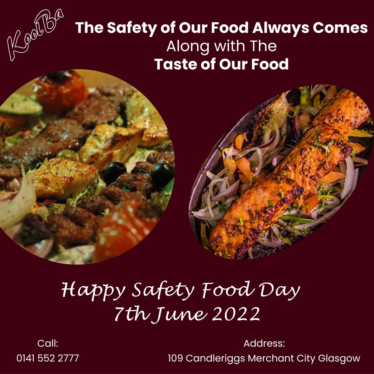 KoolBa's tweet photo. Food is precious and each grain has nutrition ingrained. Let us make sure that each grain of food is consumed and that nothing goes to waste.
Happy World Food Safety Day!
#foodsafety #worldfoodsafetyday2022
#foodsafetyfirst #safefoodsafelife
#foodsafetyandquality #food https://t.co/SglwUK3spL