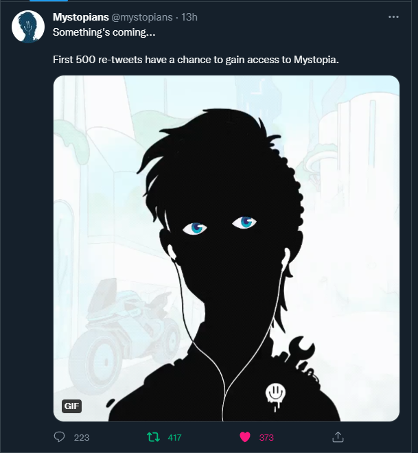 Gesture tweet media