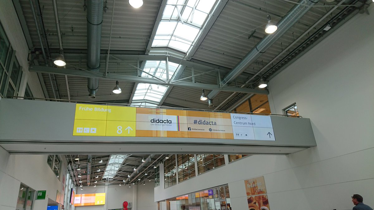 AFMOerling's tweet photo. Hello cologne #Didacta22 https://t.co/oY9akX5D6u