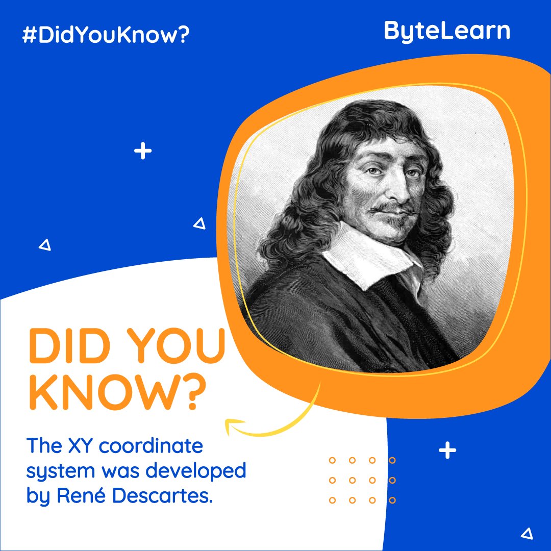BytelearnAI's tweet image. #DidYouKnow this amazing fact about the XY coordinates we generally use in math?

#ByteLearn #Math #Mathematics #MathAssistant