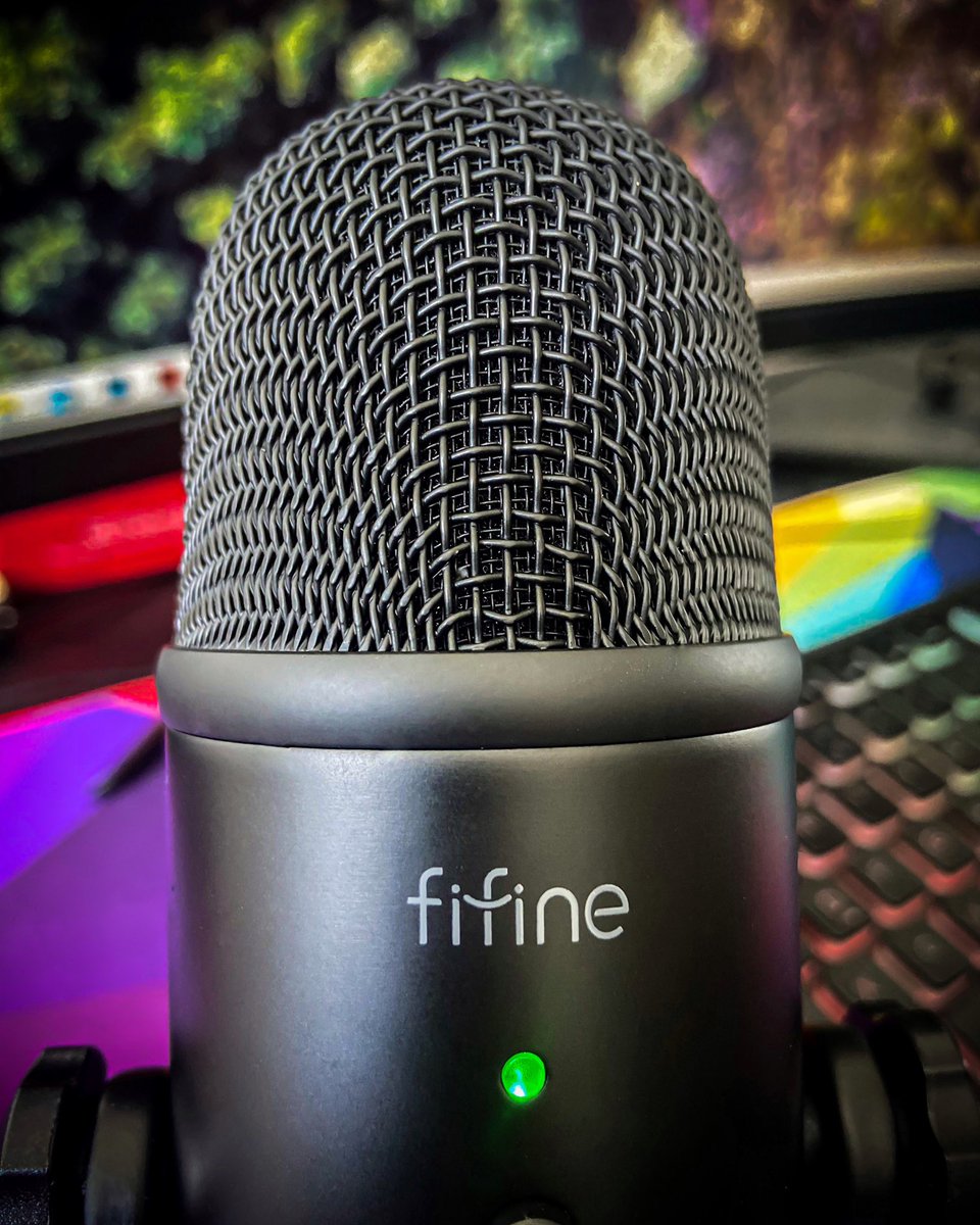 wolfganghollows's tweet photo. My awesome new mic🎙by @fifinemicrophone the K678 Studio USB Microphone🎙 it looks and feels amazing.
Check out all of the microphone range at https://t.co/gGZDxRuXYj links are in my bio. #fifinemicrophone #fifinetechnology #fifine #gamermicrophone #gamergirls #gamersetup https://t.co/rLIGE2ZtXv