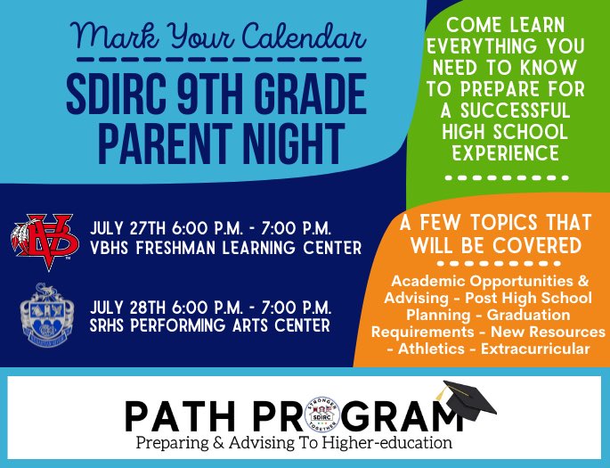 Attention @IRCSchools families of rising 9th graders! Don't miss out on this opportunity. 🚗💨 @SDIRC_SUP <a href="/VBHSNation/">Vero Beach High School</a> <a href="/SRHS_SHARKS/">Sebastian River HS</a> <a href="/GiffordProud/">Gifford Middle School</a> <a href="/OMS_Connected/">Oslo Middle School</a> <a href="/SRMSCowboys/">Sebastian River Middle School</a> <a href="/StormGroveFever/">Storm Grove</a> <a href="/TCPalm/">TCPalm</a> <a href="/Vero_News/">Vero News</a>