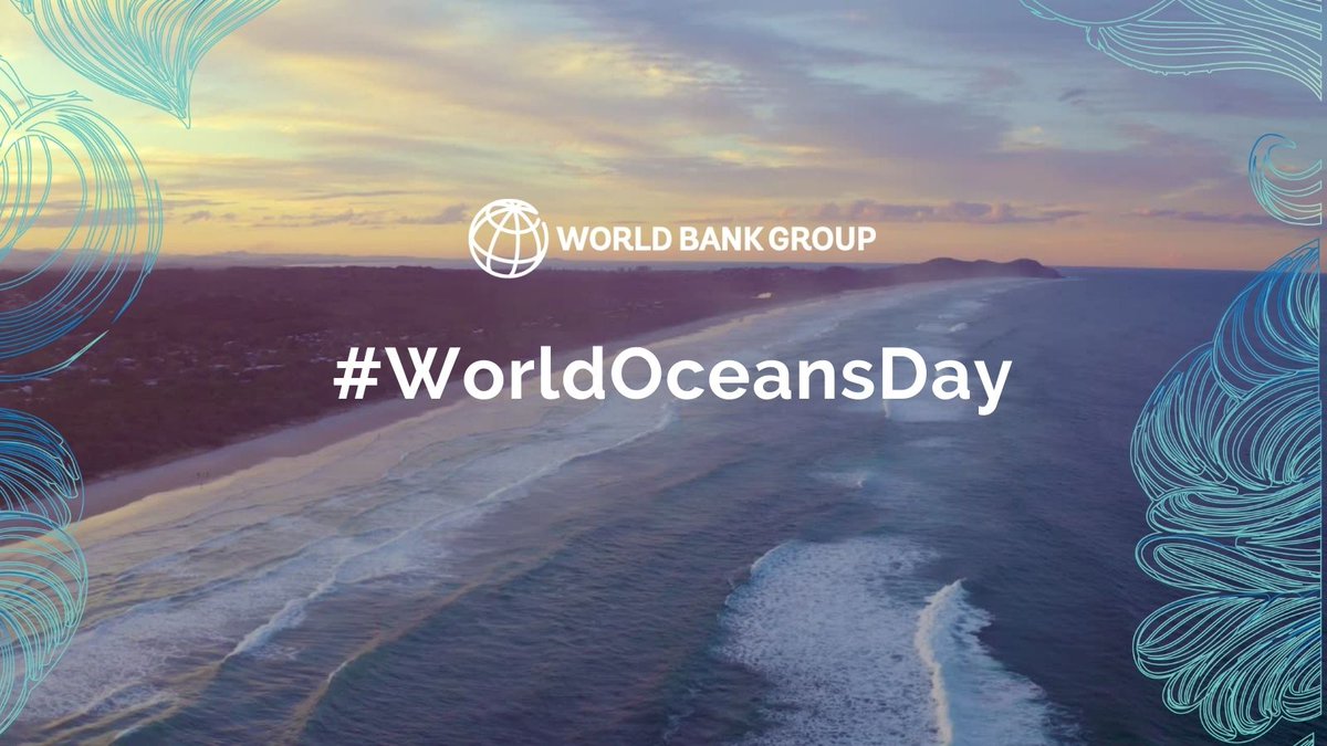 WBG_Environment's tweet photo. #DYK oceans are efficient carbon sinks and the largest heat sink, absorbing 90% of excess heat caused by climate change. 🌊🌏  

Learn how oceans play a critical role in regulating climate in the @WorldBank Climate Explainer Series. https://t.co/Ug3qDIms3j.  

#WorldOceansDay https://t.co/Swd3HRqMoq