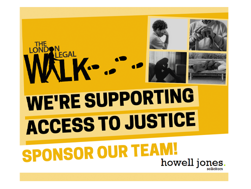 We are proud to take part in the London #LegalWalk for the first time on the 28th June. The Walk raises vital funds for free legal advice charities so they can continue to support the most vulnerable in our community by accessing specialist free legal advice. #accesstojustice