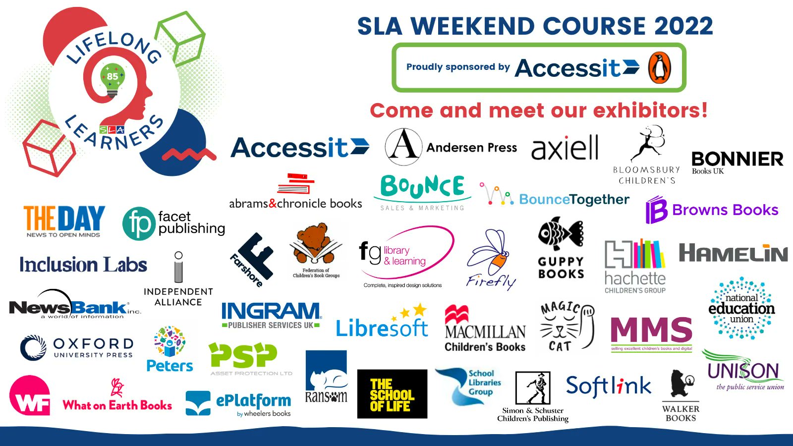 School Library Association (SLA) on Twitter "Exhibitor spaces at our