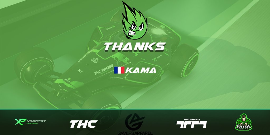 It is with sadness that <a href="/TM_Kama/">Кαмα 웃</a>  leave us, after more than a year by our side.
We all know how exceptional he is, and we wish you the best for the future !

#LetsGrow
#Trackmania