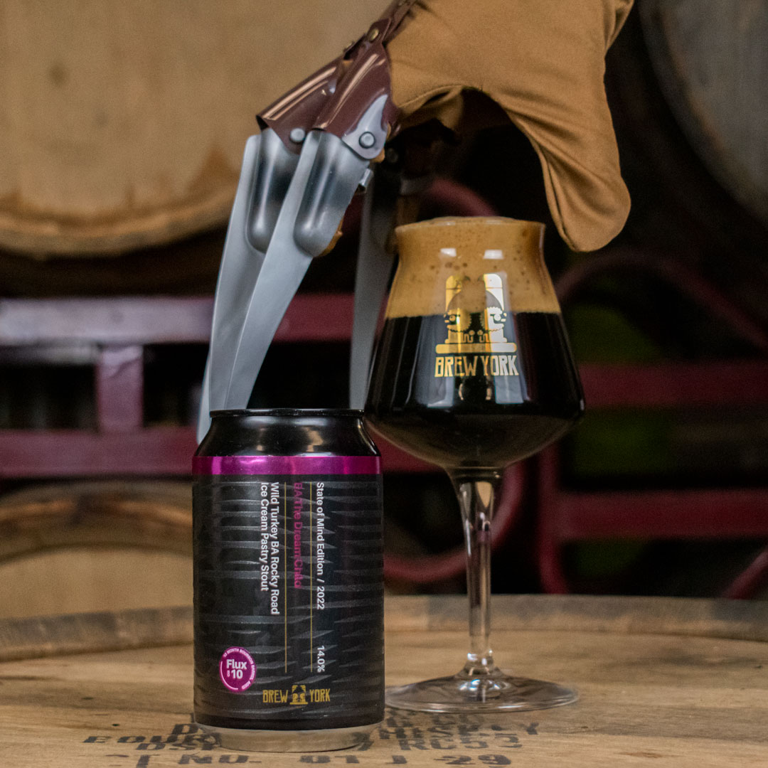 brewyorkbeer's tweet photo. ... After 12 months of barrel ageing in Wild Turkey barrels, BA Dream Child now imparts a luxurious warmth and dream-like smoothness to the decadent rocky road flavours of honeycomb, marshmallow and chocolate.

Available now via our webstore: https://t.co/8W6oEKqiqY

[2/2] https://t.co/gVtmKct1qb