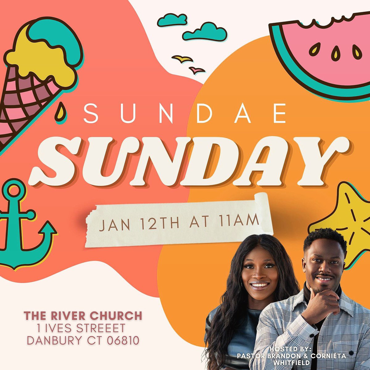 TheRiverDanbury's tweet photo. It's SUMMER TIME at The River Church. Bring the entire family to worship this Sunday. Free ice cream with all the toppings you can think of will be served immediately after worship service in the cafe. 

For more information please visit our website at https://t.co/pSDPafgeVs https://t.co/6bjoc0q5nE