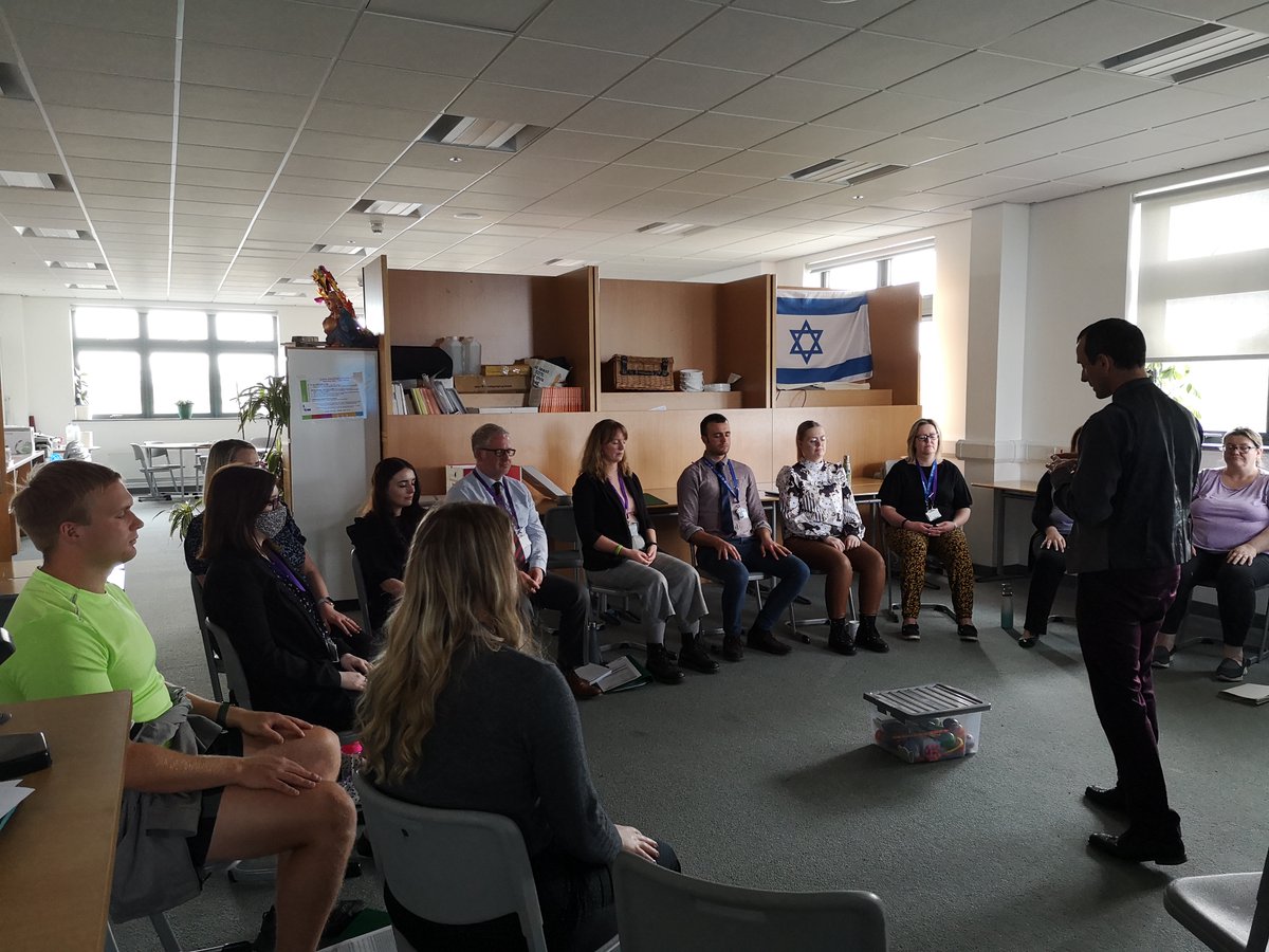 LevenmouthAc's tweet photo. #LevAcWellbeing Well done to the 2nd cohort of staff who have attended and completed a Mental Health First Aid -Young People course. We now have 35 MHFA's at Levenmouth Academy who will be working with our young people to ensure positive emotional wellbeing for all pupils. https://t.co/0rydYsqXR2