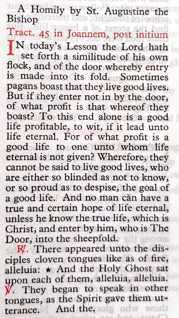 2D0XPS's tweet photo. Augustine tackling the โGood without Godโ question in today's Matins homily. #WhitWeek https://t.co/J6MBRj4X7D