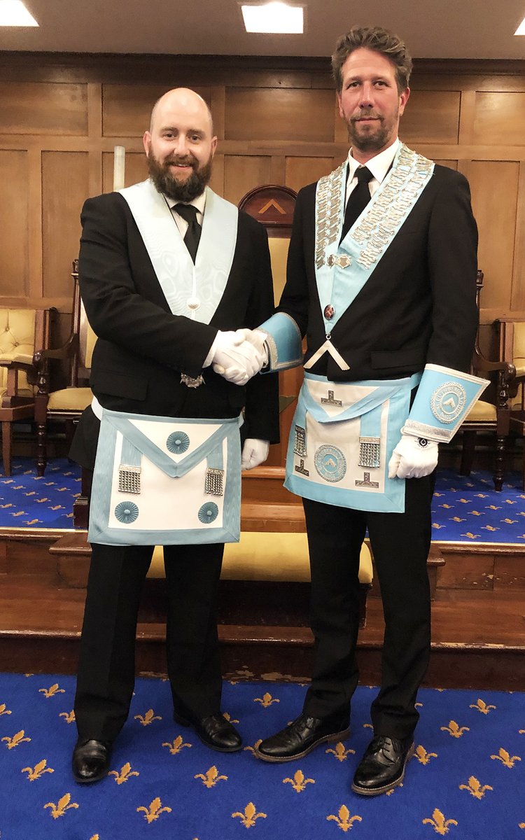 We had a well attended and fantastic 3rd Degree Ceremony last night. Congratualtions to Bro Martin on becoming a Master Mason.