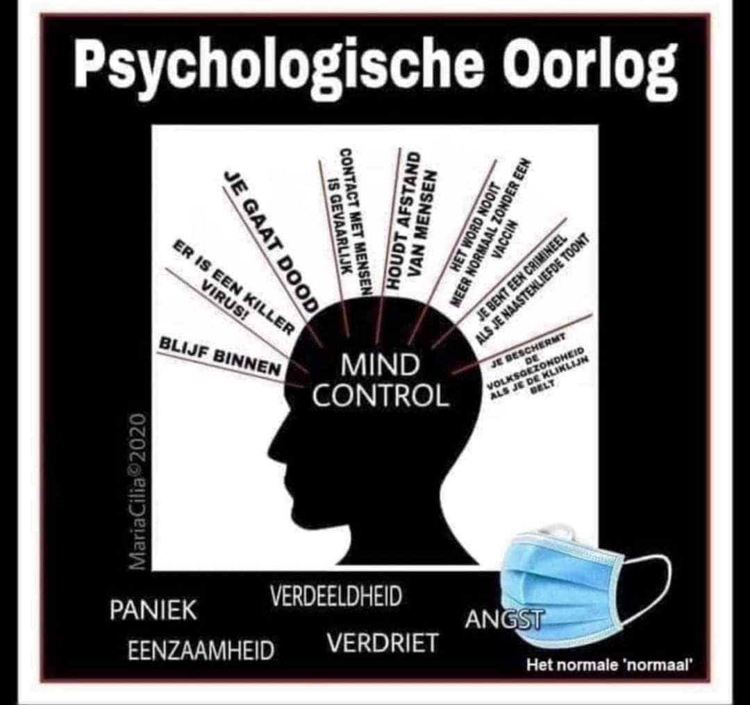 wiel75's tweet photo. @AJKole1 Veel mensen beseffen niet dat zij in een mindfuck zitten, zij geloven alles wat op tv komt. https://t.co/25ax7ad5Le