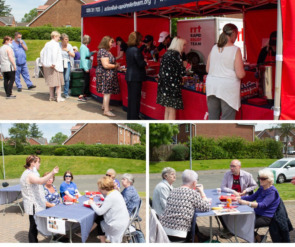 KilbrydeHospice's tweet photo. What a lovely day yesterday at Kilbryde Hospice for Volunteer Day 2022. 

Thanks to @RRT_UK for coming to Kilbryde and supplying our wonderful volunteers and staff with fresh food and refreshments. 🍔💙

#KilbrydeHospice #ATimeToSayThanks
#volunteerweek2022 https://t.co/bithMHhGpF