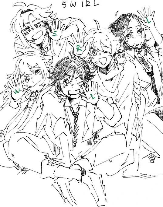 collecting these small anemo boys to get the 5wirl 