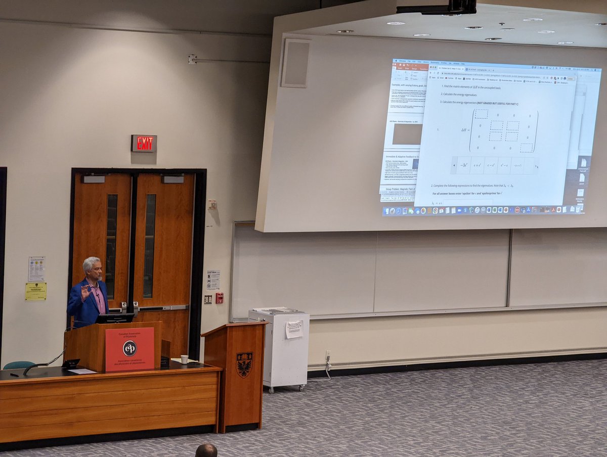 MACBiophysics's tweet photo. #CAPhys third plenary talk was given by Krishna Rajagopal from @MIT . @CAPhys @McMasterU @McMasterScience https://t.co/0MtzLFumqK