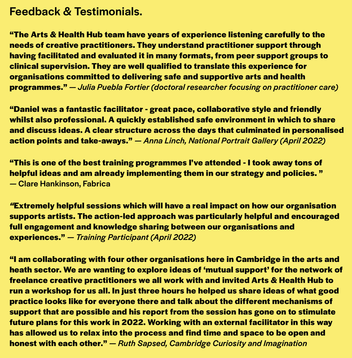 Arts & Health Hub tweet media