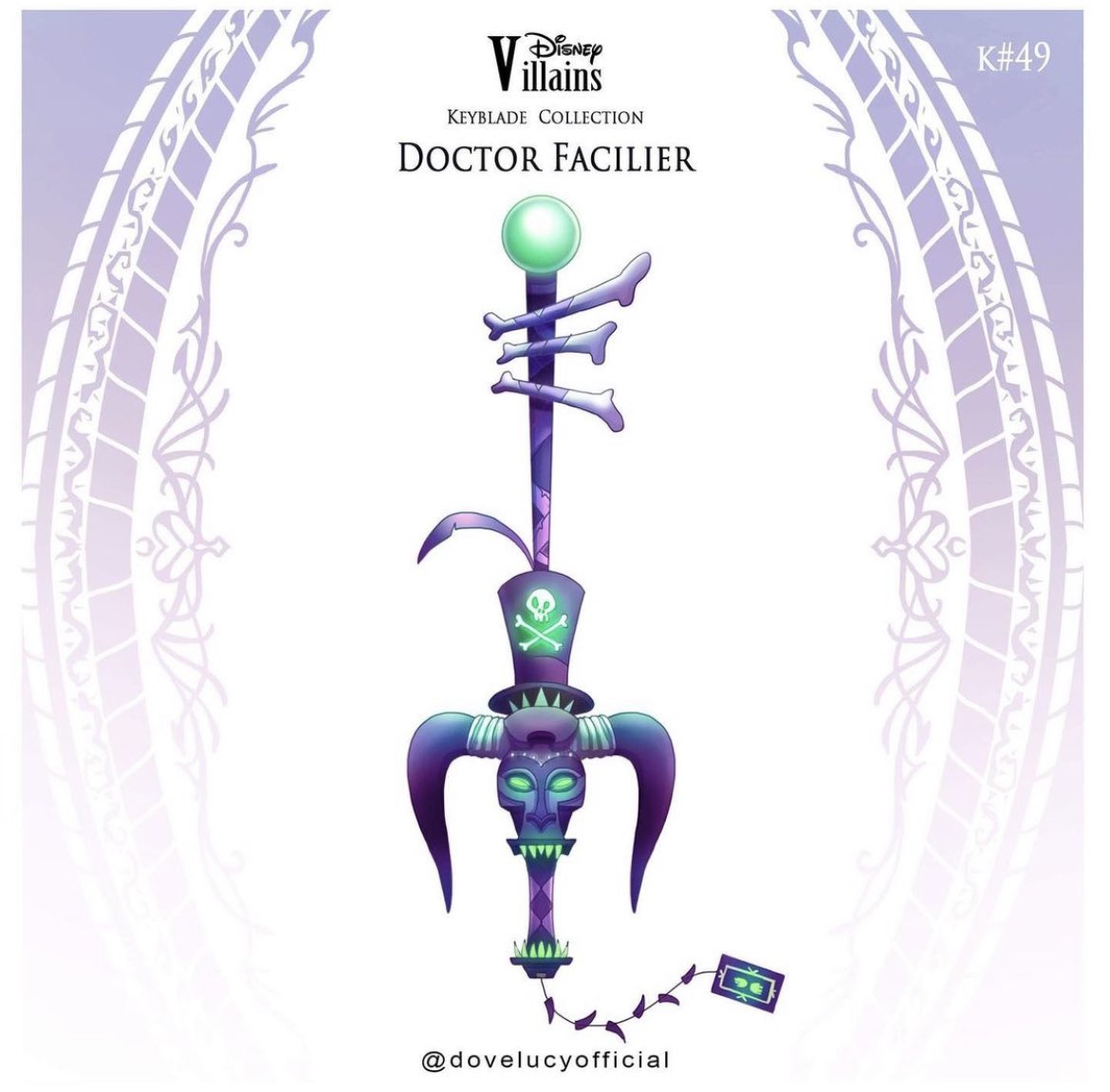 DoveLucyKeys's tweet photo. Doctor Facilier N. 49 (2020)
#dovelucyofficial
#kingdomhearts4
#kingdomheartsIV
#keyblade
#keyblades
#kingdomheartsfanart
#kingdomheartsfanarts
#kingdomhearts
#doctorfacilier
#finalfantasy
#squareenix https://t.co/QUwfd6Zmz0